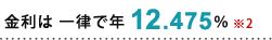 �����͈ꗥ�ŔN12.475% ��2