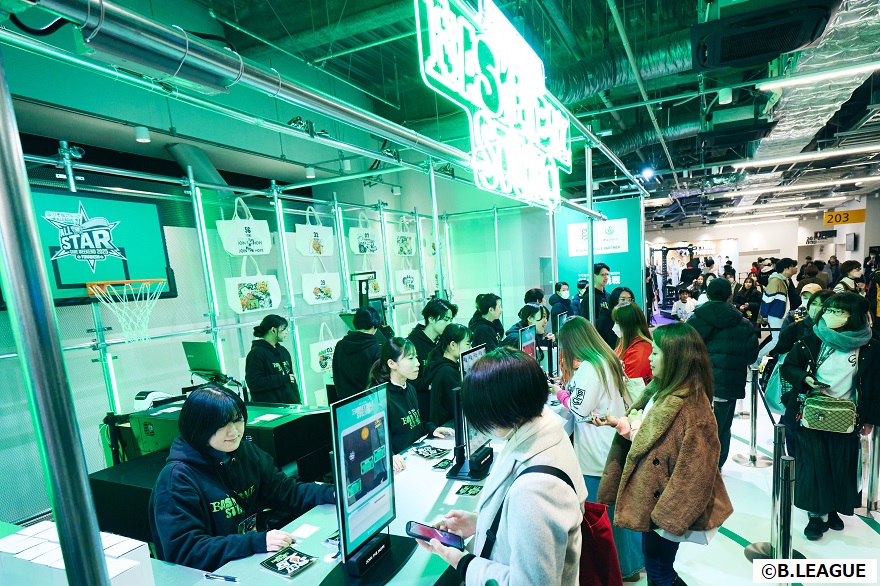 RESONA BASKETBALL STUDIOの様子