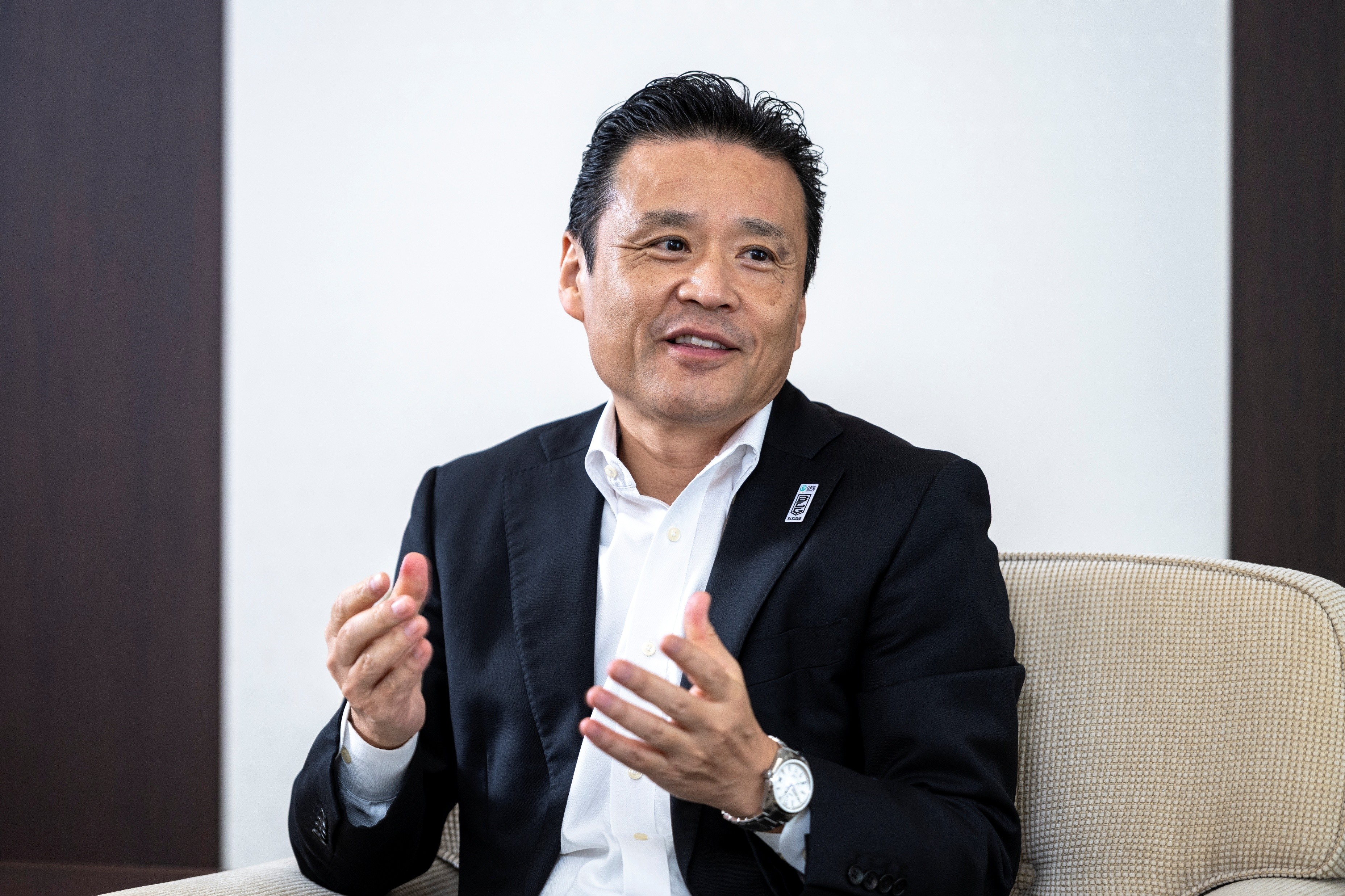 りそなホールディングス南社長の写真