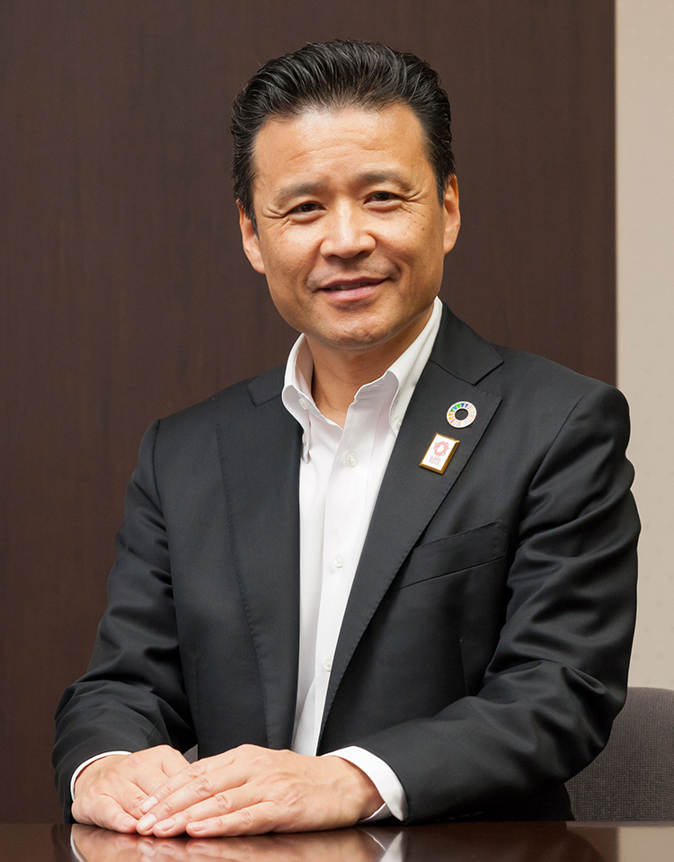 取締役兼代表執行役社長兼グループCEO　南 昌宏 写真