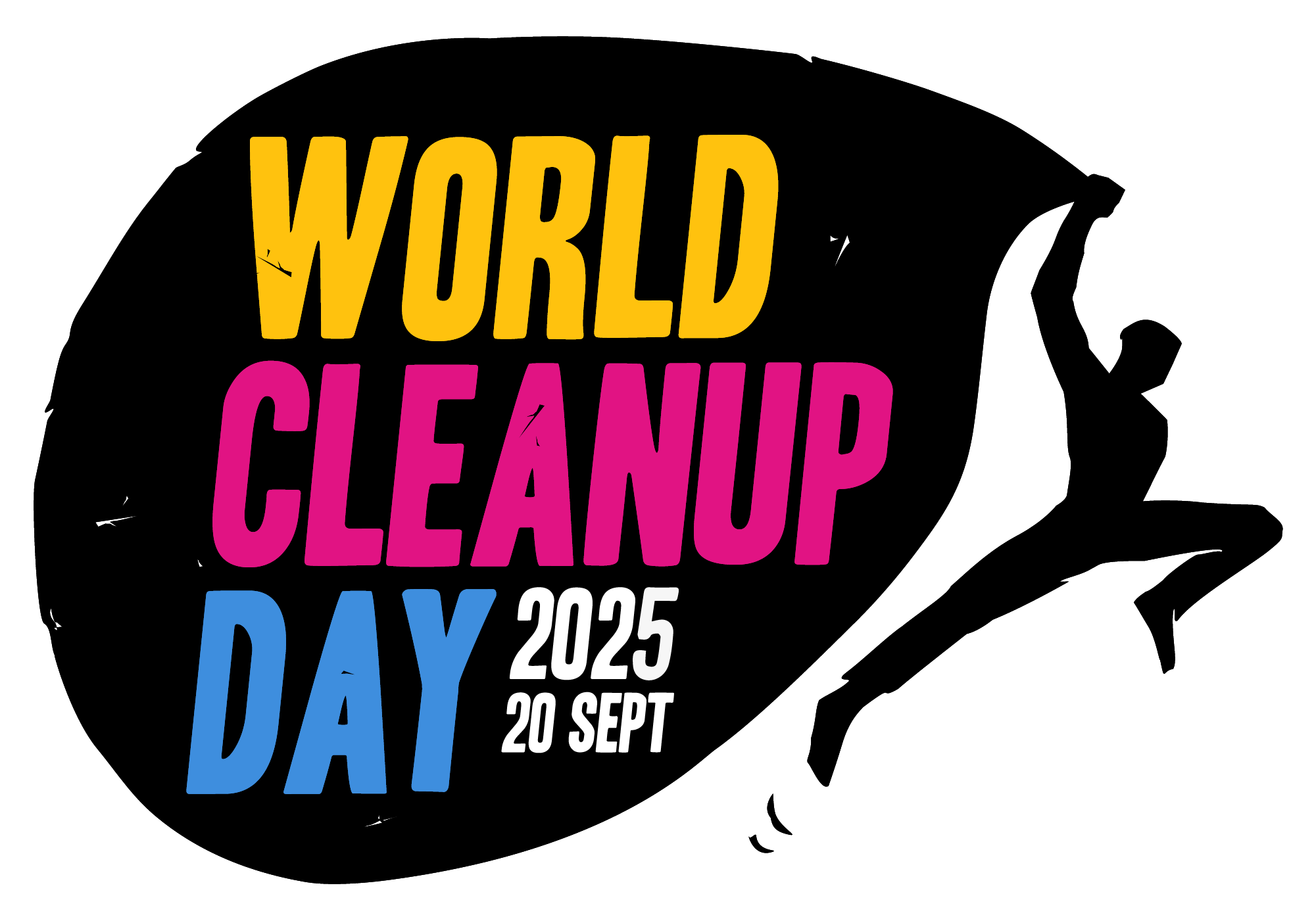 WORLD CLEANUP DAY 2025のロゴ
