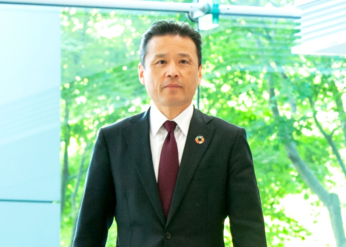 取締役兼代表執行役社長兼グループCEO 南 昌宏の写真